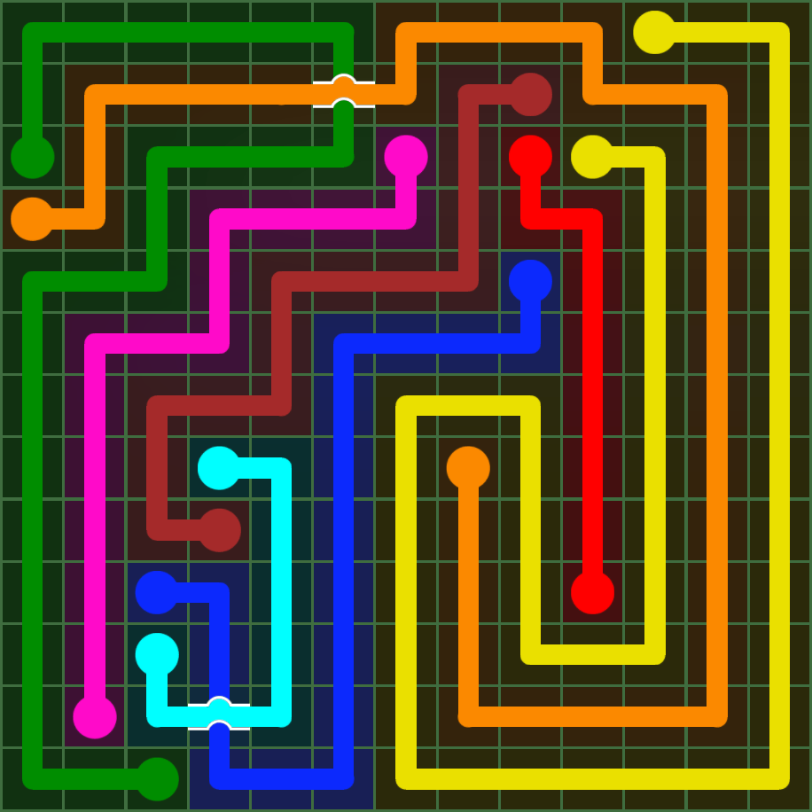 Flow Free 5113 Solution
