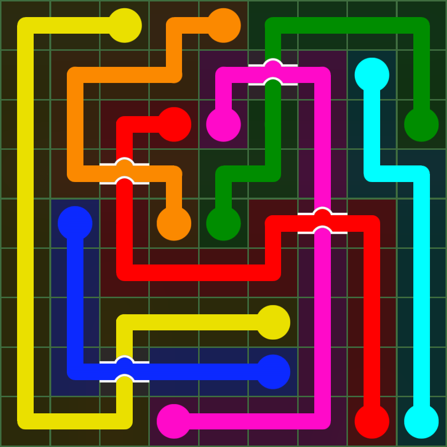 Flow Free 5121 Solution