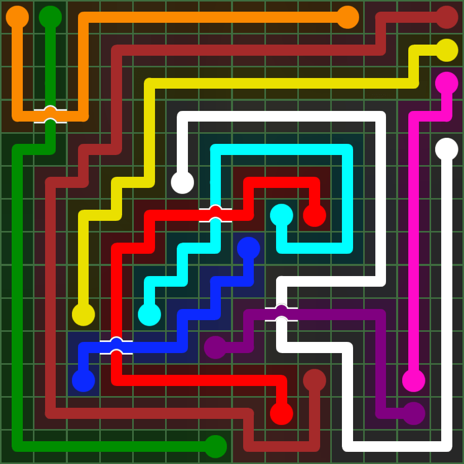Flow Free 5128 Solution