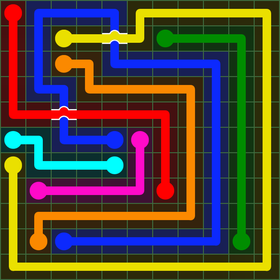 Flow Free 5131 Solution