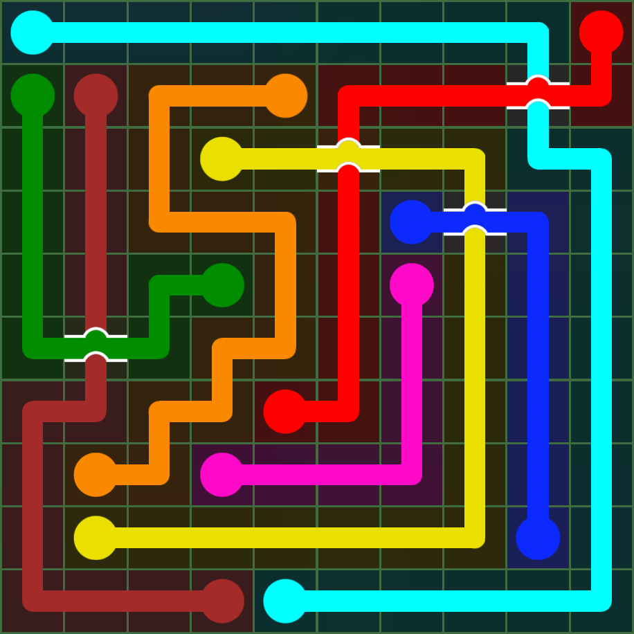 Flow Free 5132 Solution