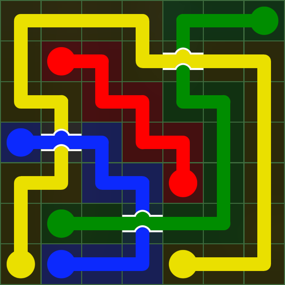 Flow Free 5135 Solution