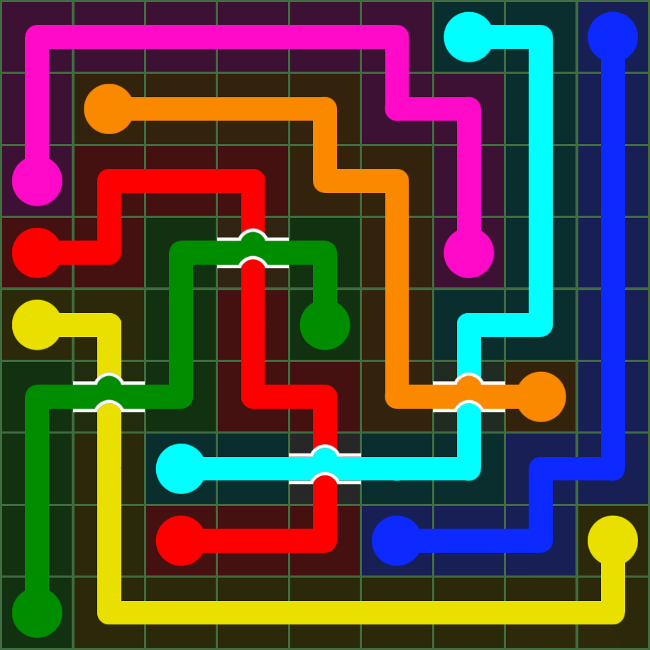 Flow Free 5137 Solution