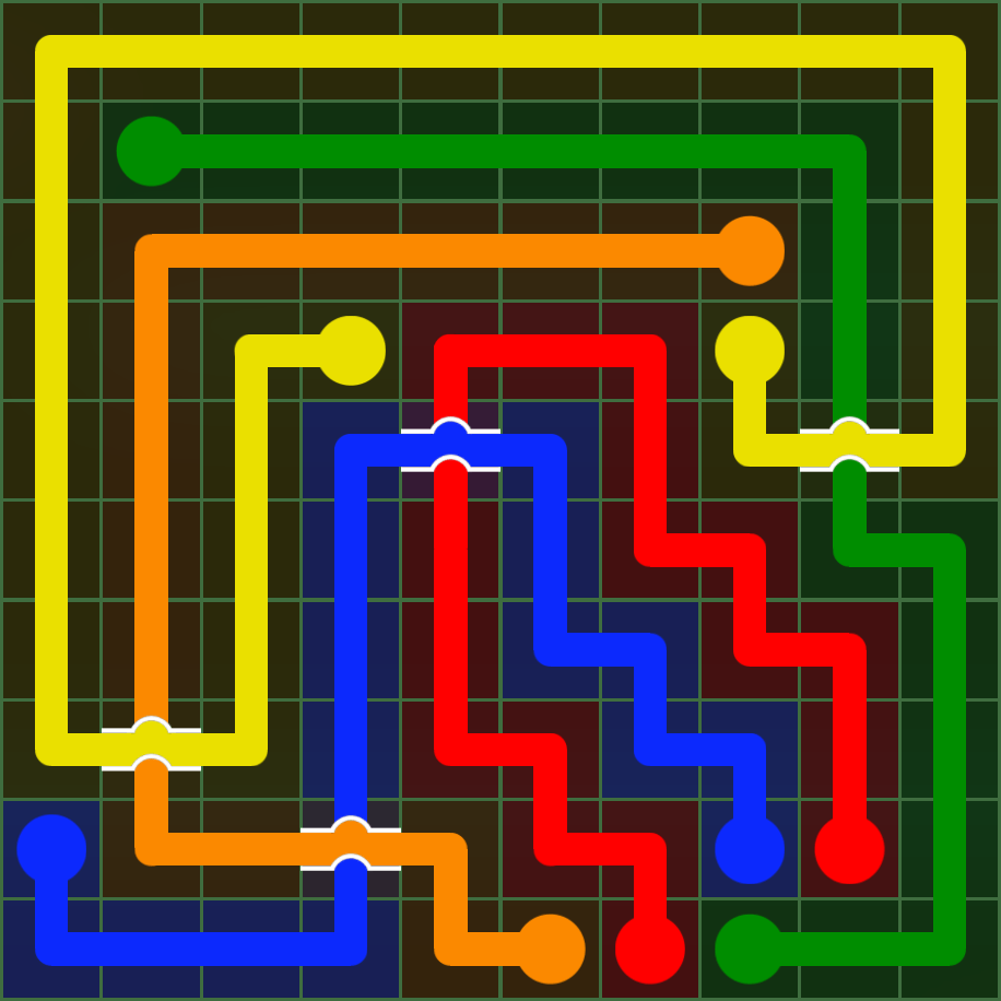 Flow Free 5138 Solution