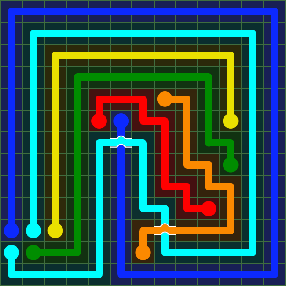 Flow Free 5141 Solution