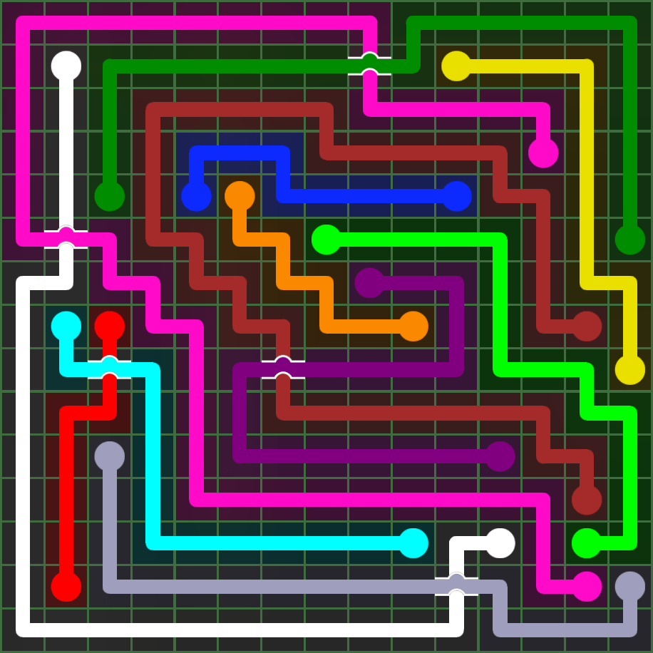 Flow Free 5143 Solution