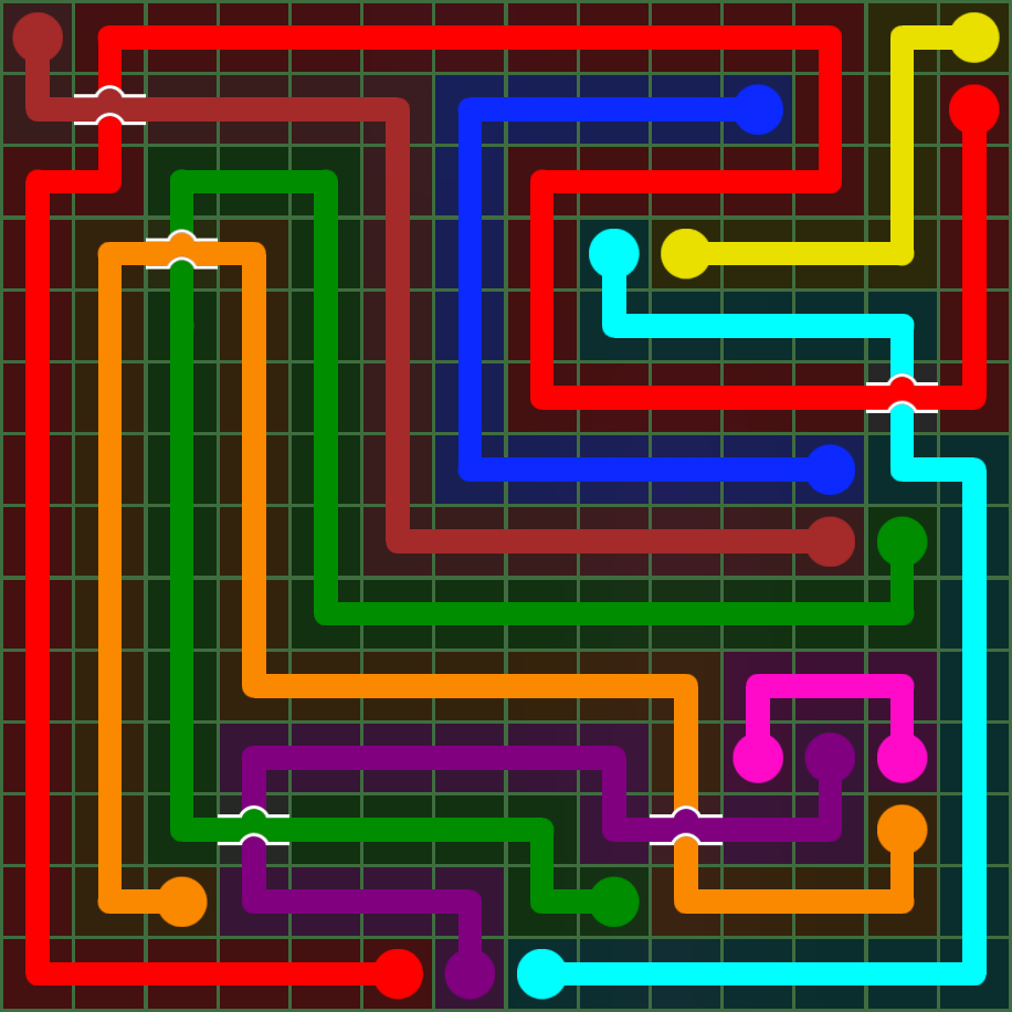 Flow Free 5144 Solution