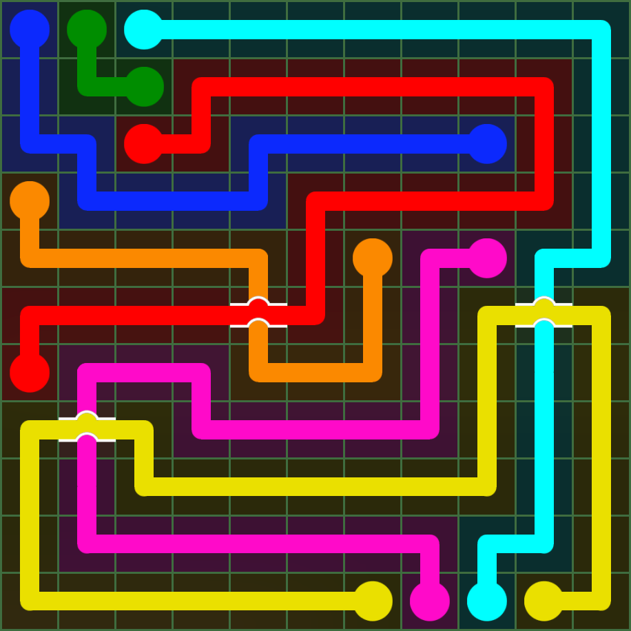 Flow Free 5147 Solution