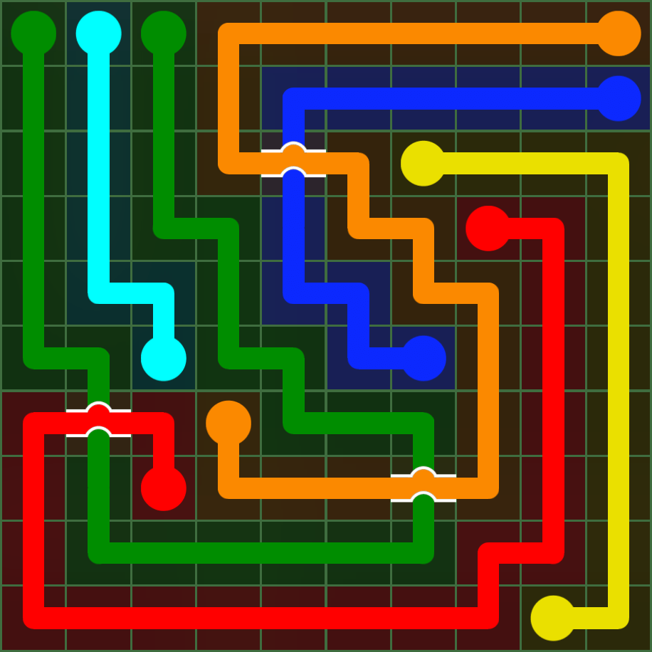 Flow Free 5148 Solution