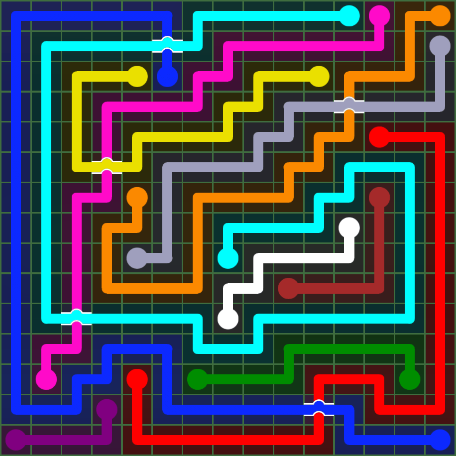 Flow Free 5159 Solution