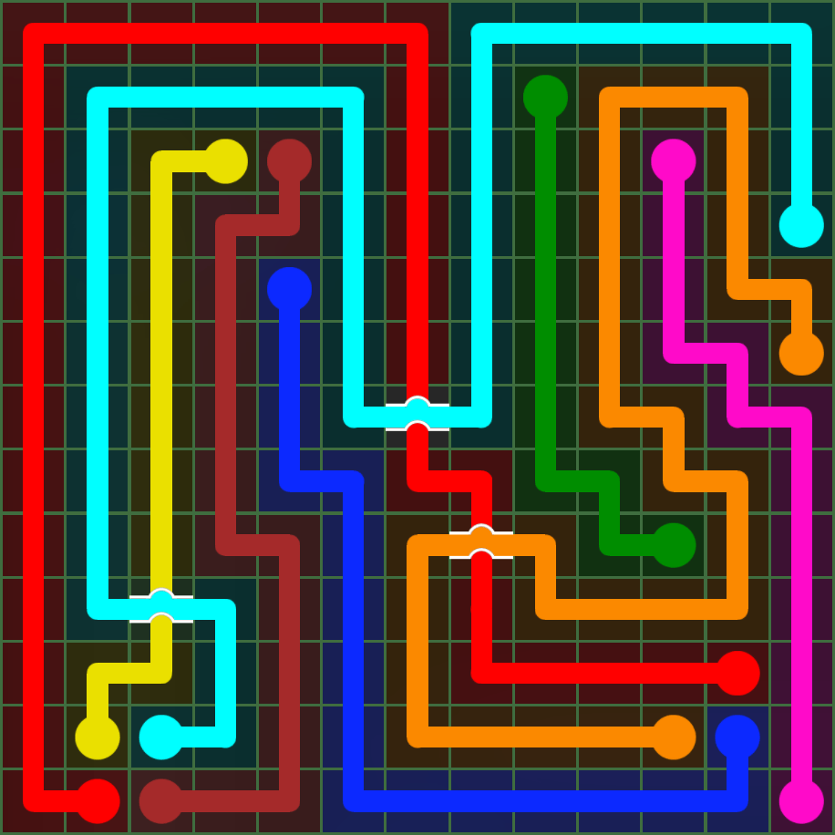 Flow Free 5161 Solution