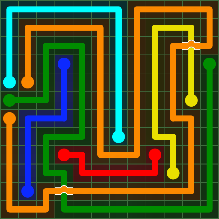 Flow Free 5162 Solution