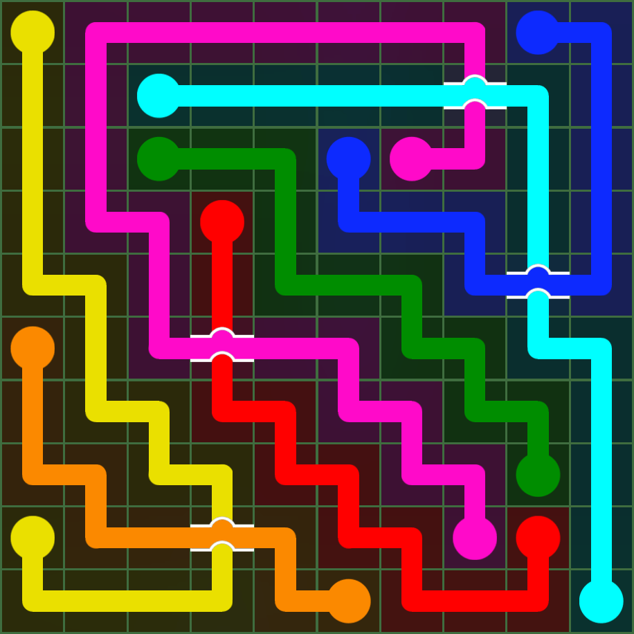 Flow Free 5164 Solution