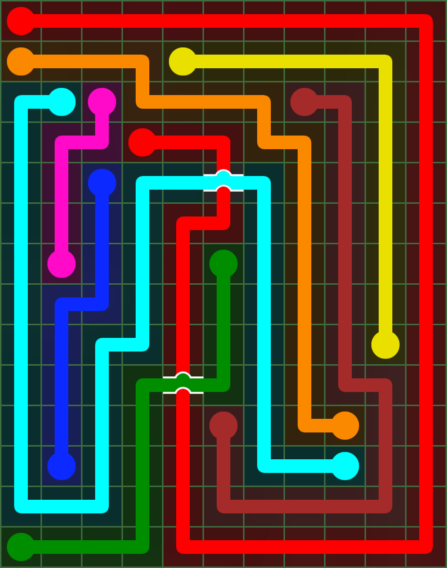Flow Free 5322 Solution