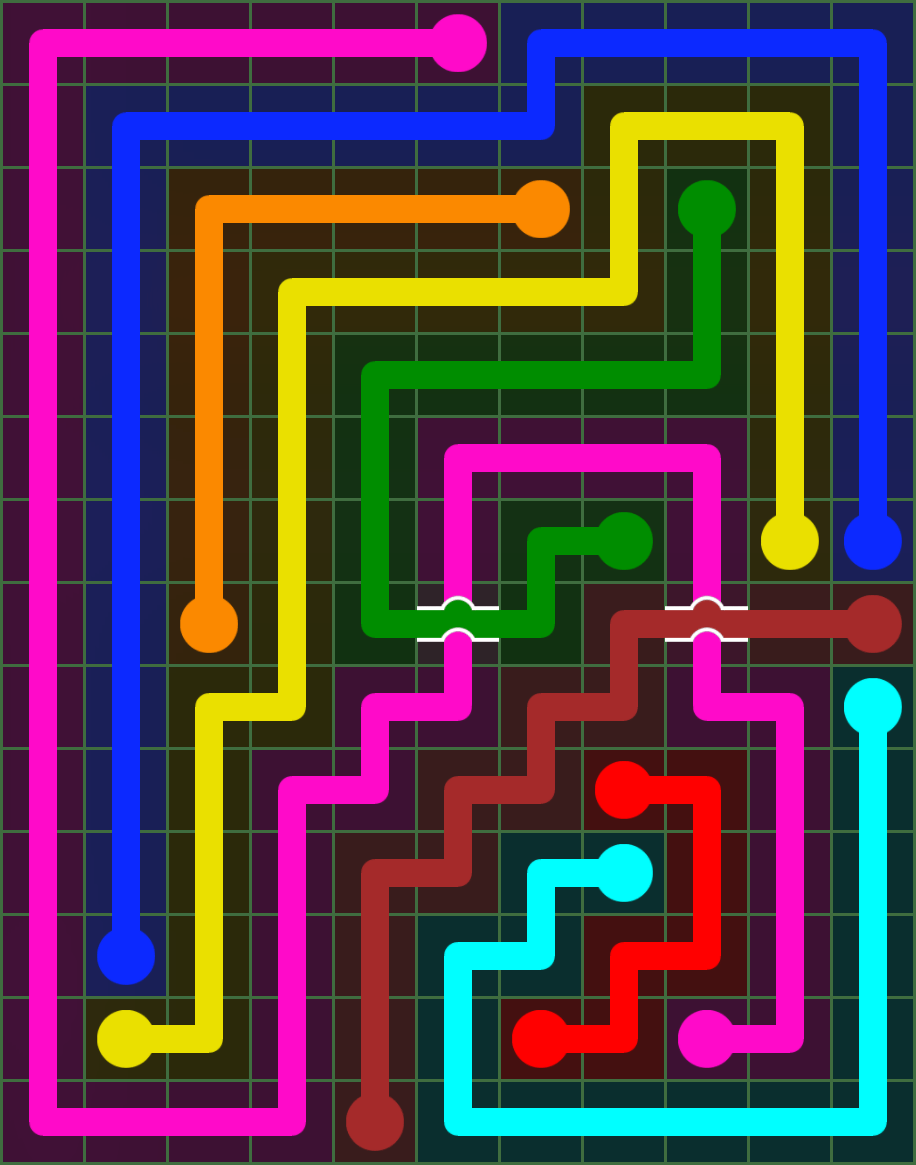 Flow Free 5327 Solution