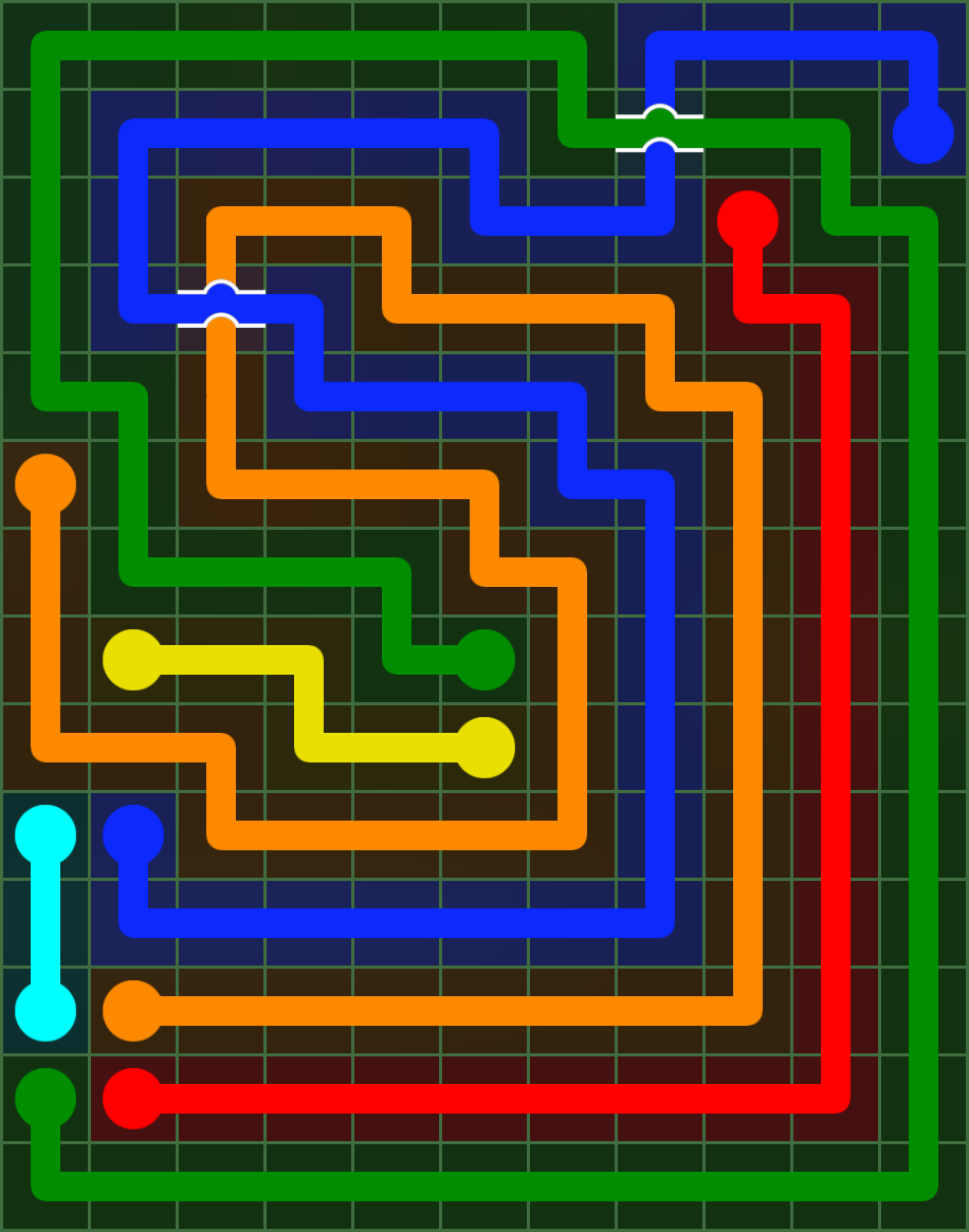 Flow Free 5334 Solution