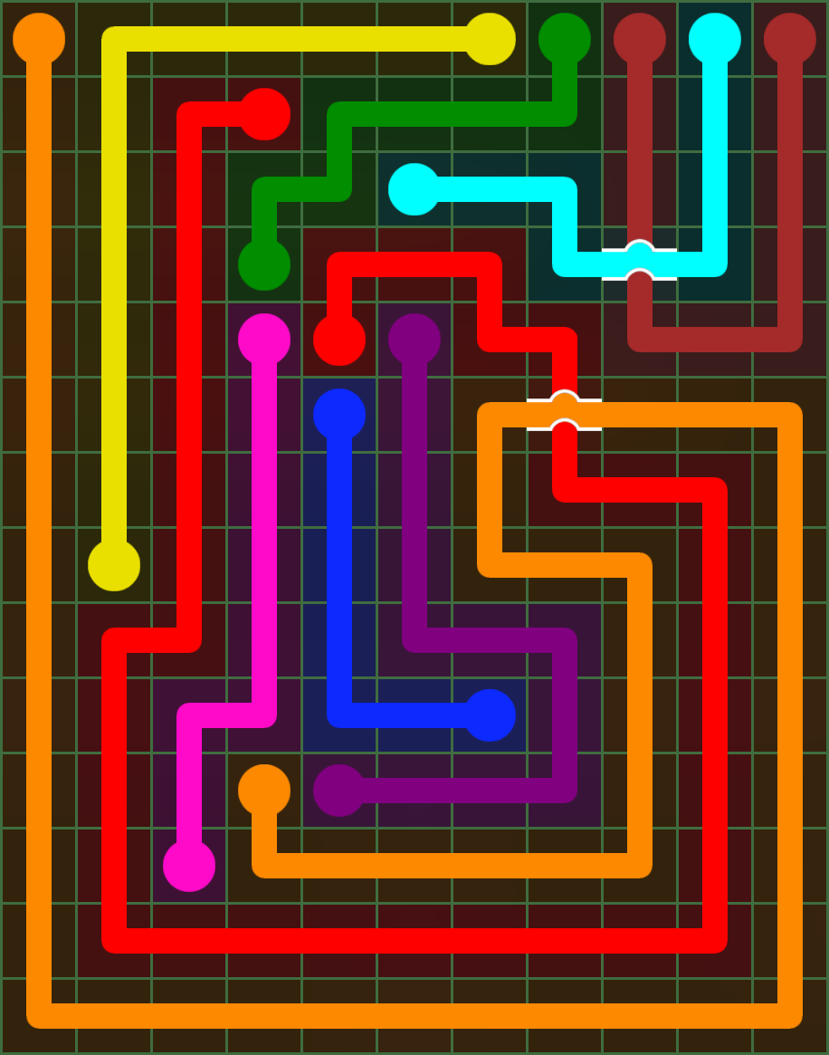 Flow Free 5336 Solution
