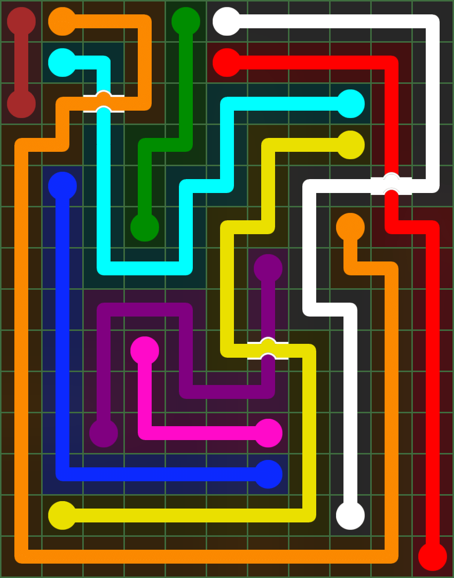 Flow Free 5338 Solution