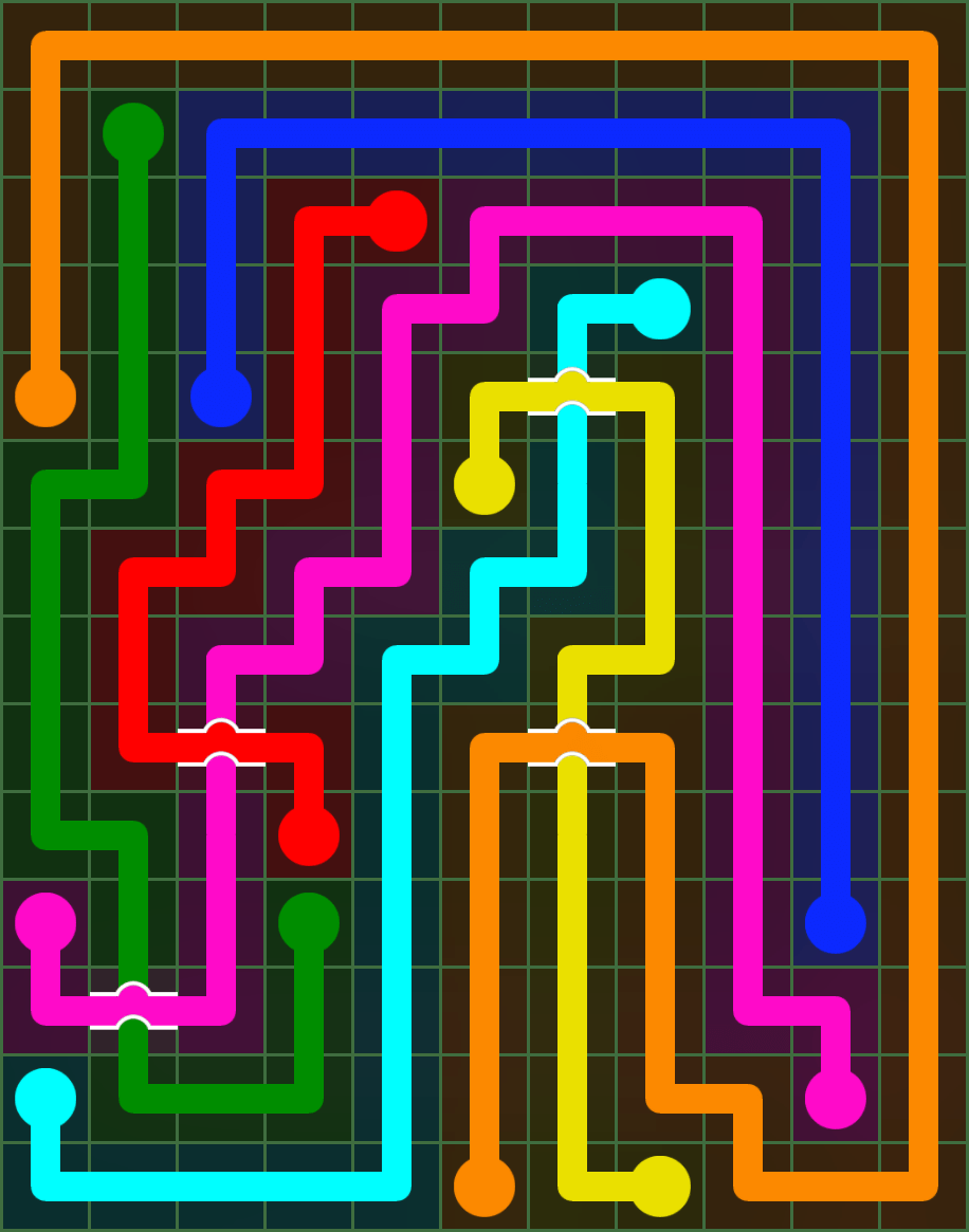 Flow Free 5340 Solution