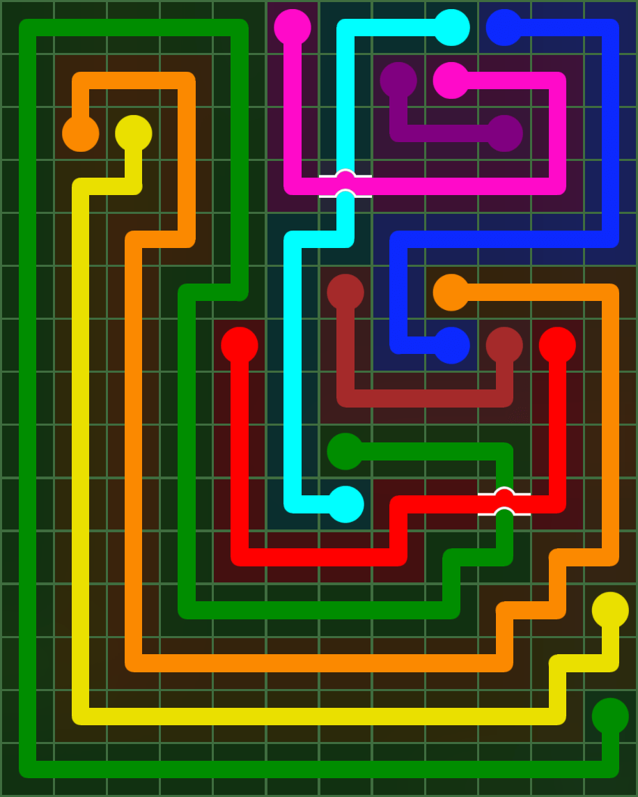 Flow Free 5345 Solution