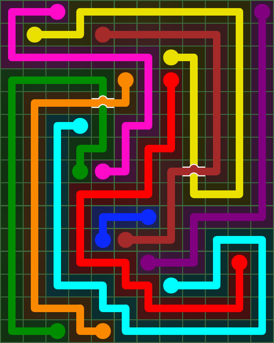 Flow Free 5346 Solution