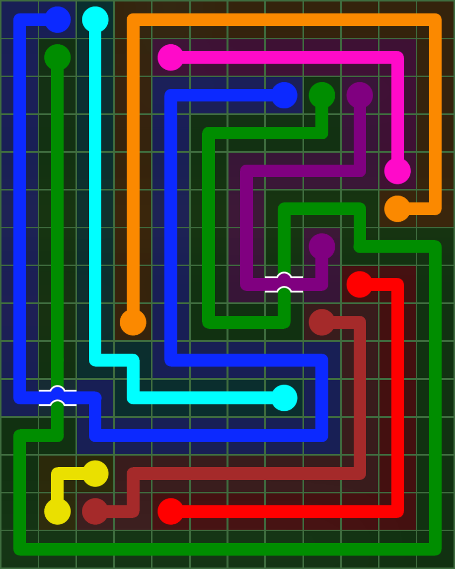 Flow Free 5347 Solution