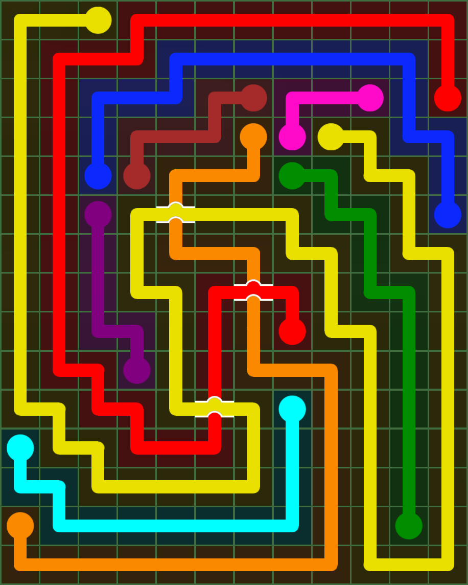 Flow Free 5353 Solution
