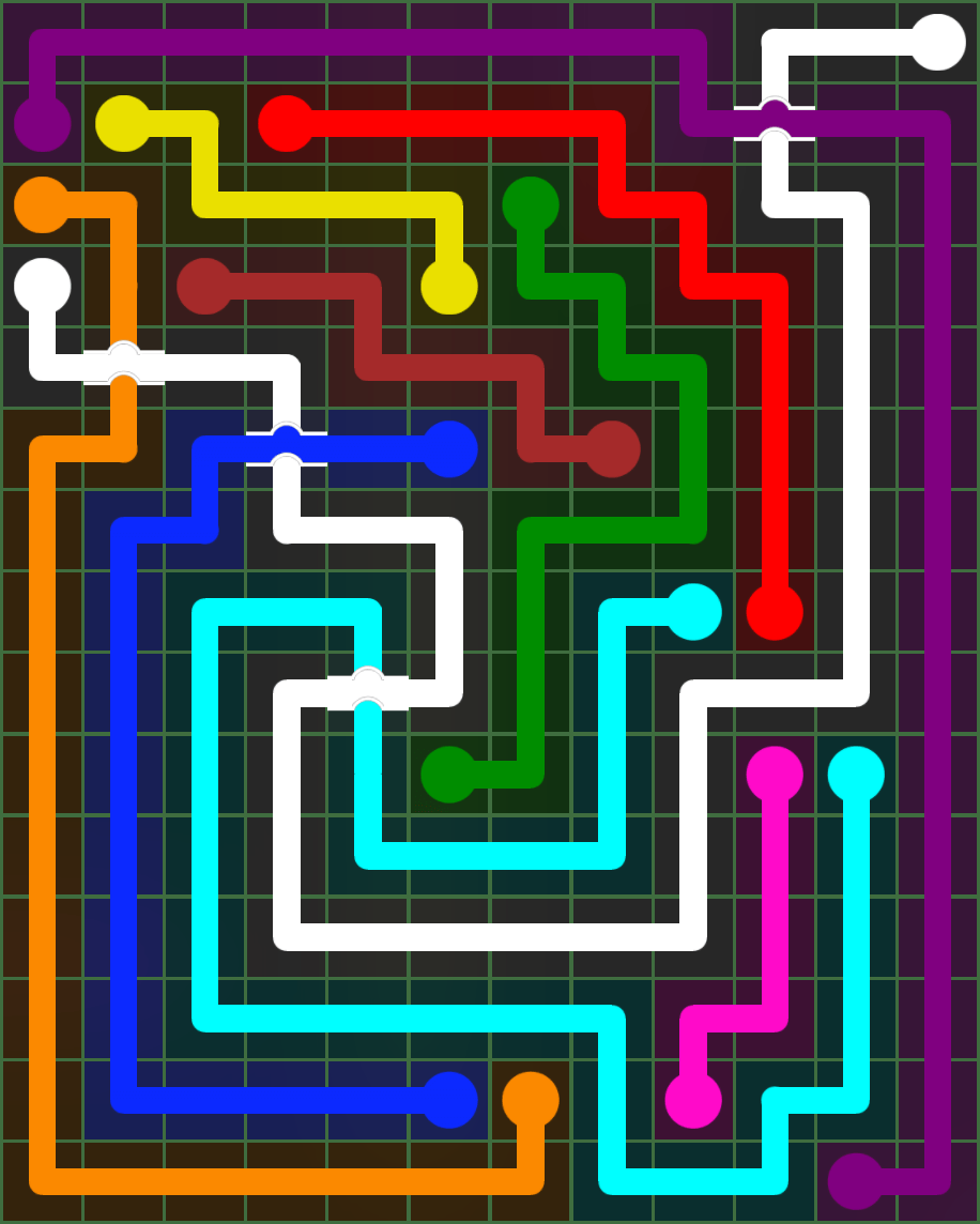 Flow Free 5354 Solution