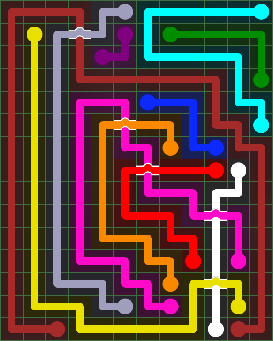 Flow Free 5359 Solution