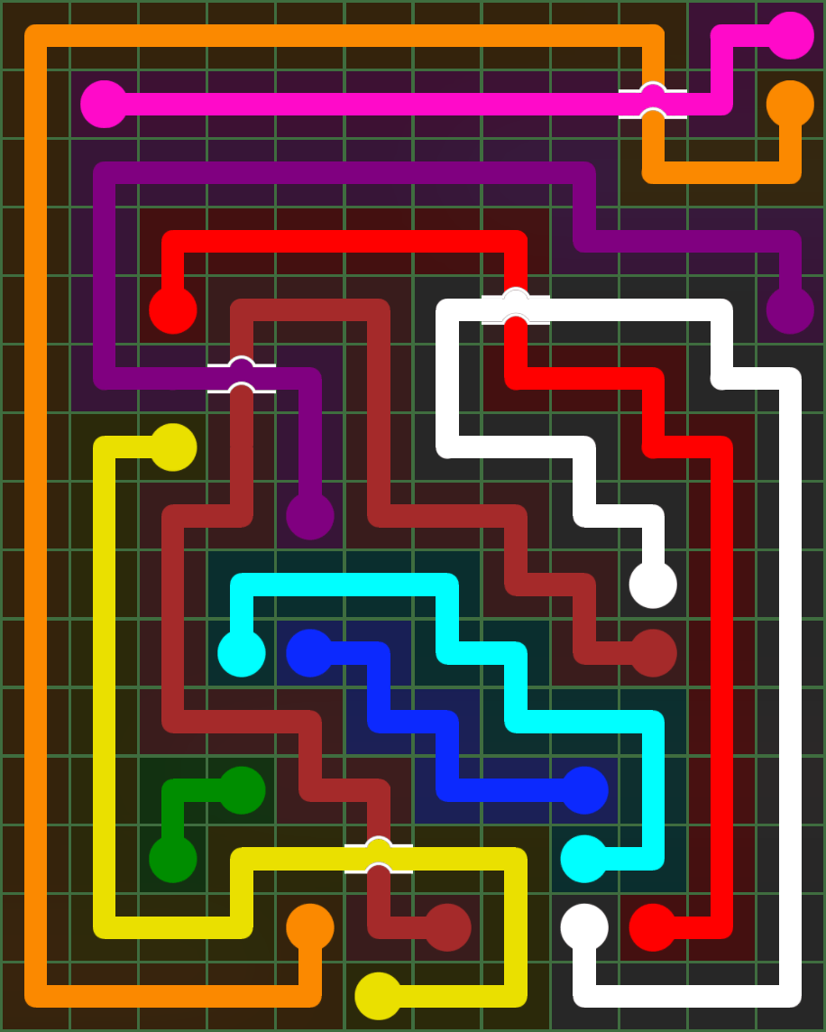 Flow Free 5361 Solution