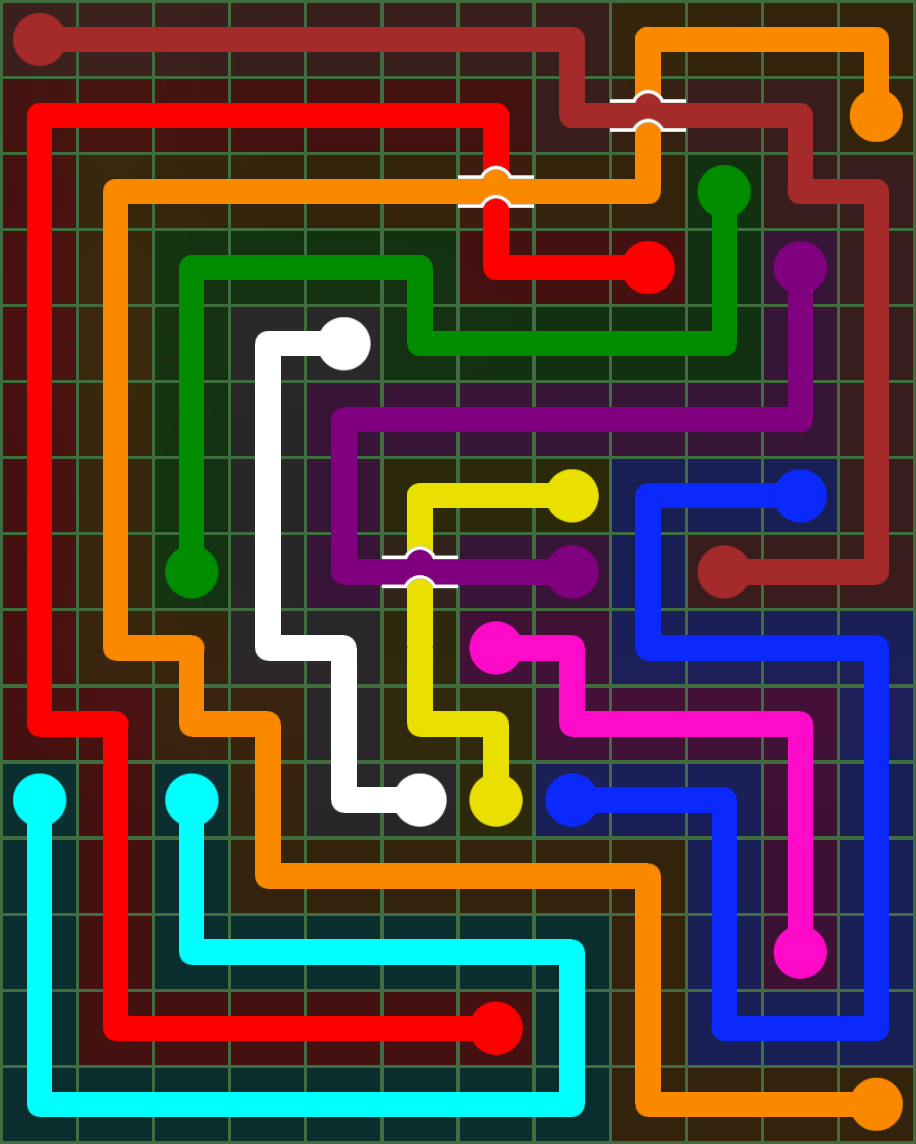 Flow Free 5362 Solution