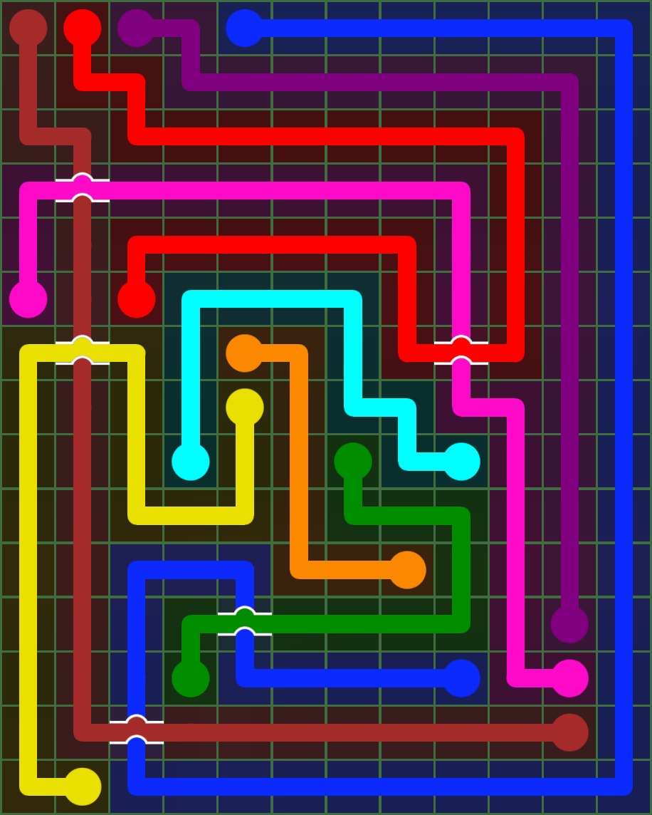 Flow Free 5363 Solution