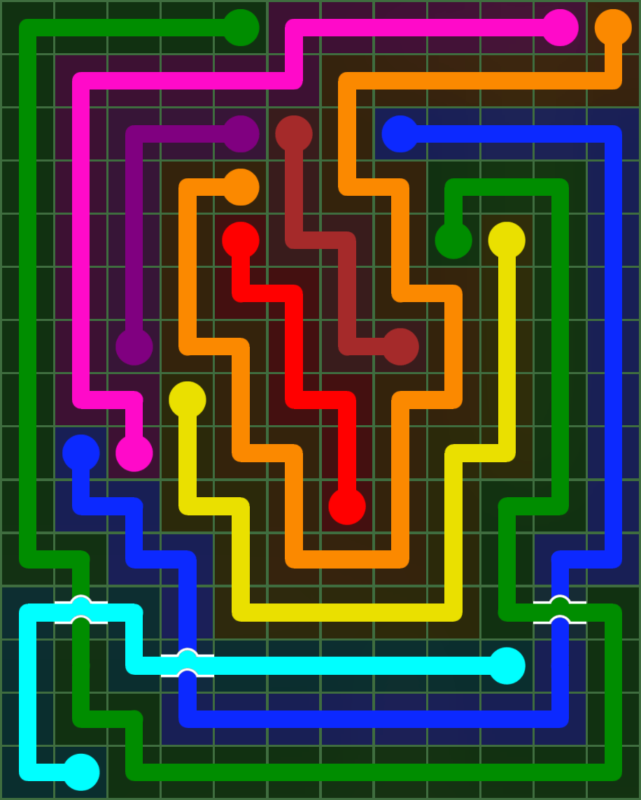 Flow Free 5366 Solution