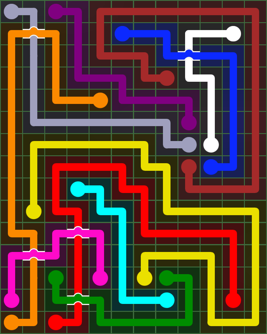 Flow Free 5369 Solution