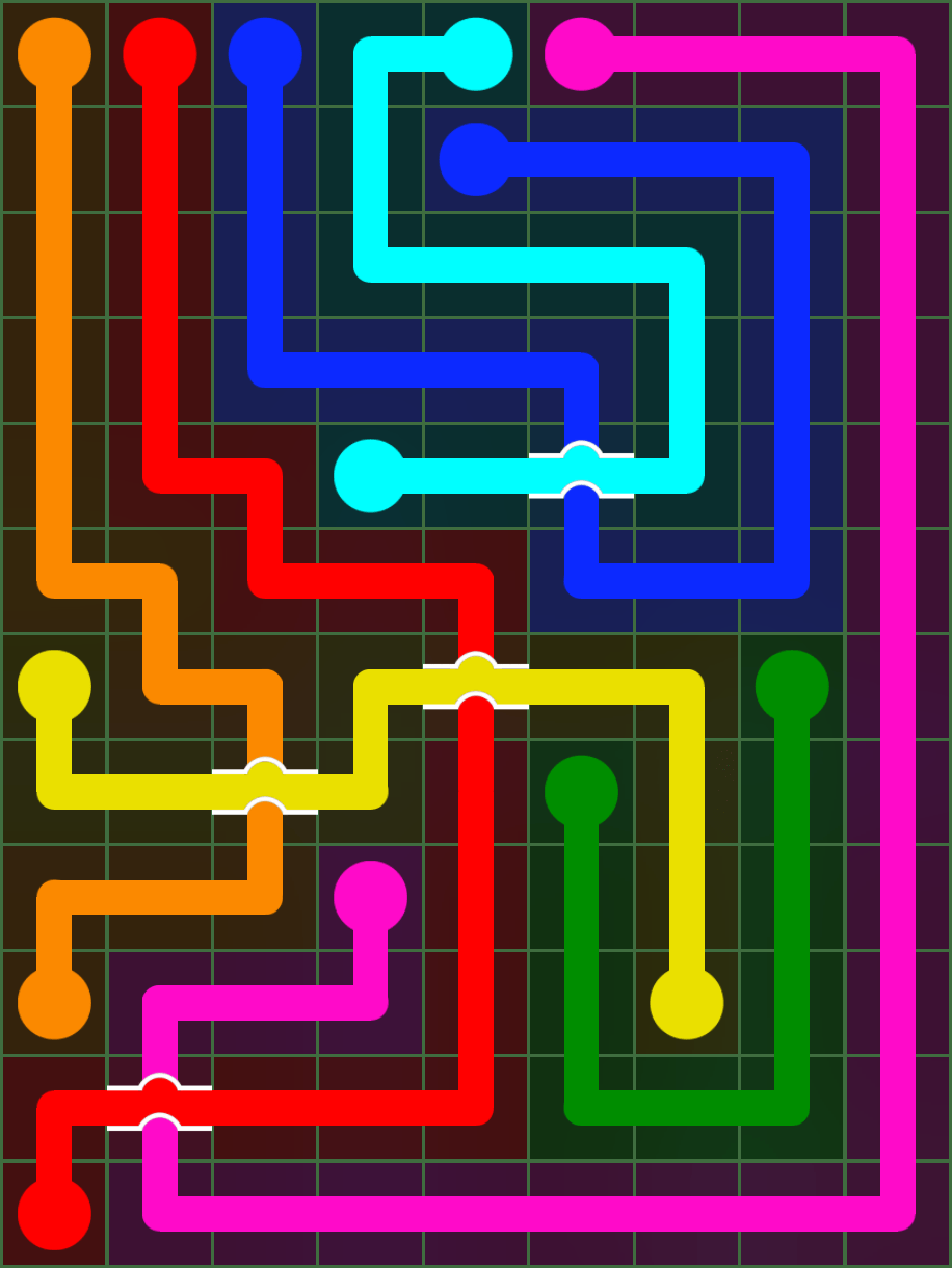 Flow Free 5253 Solution