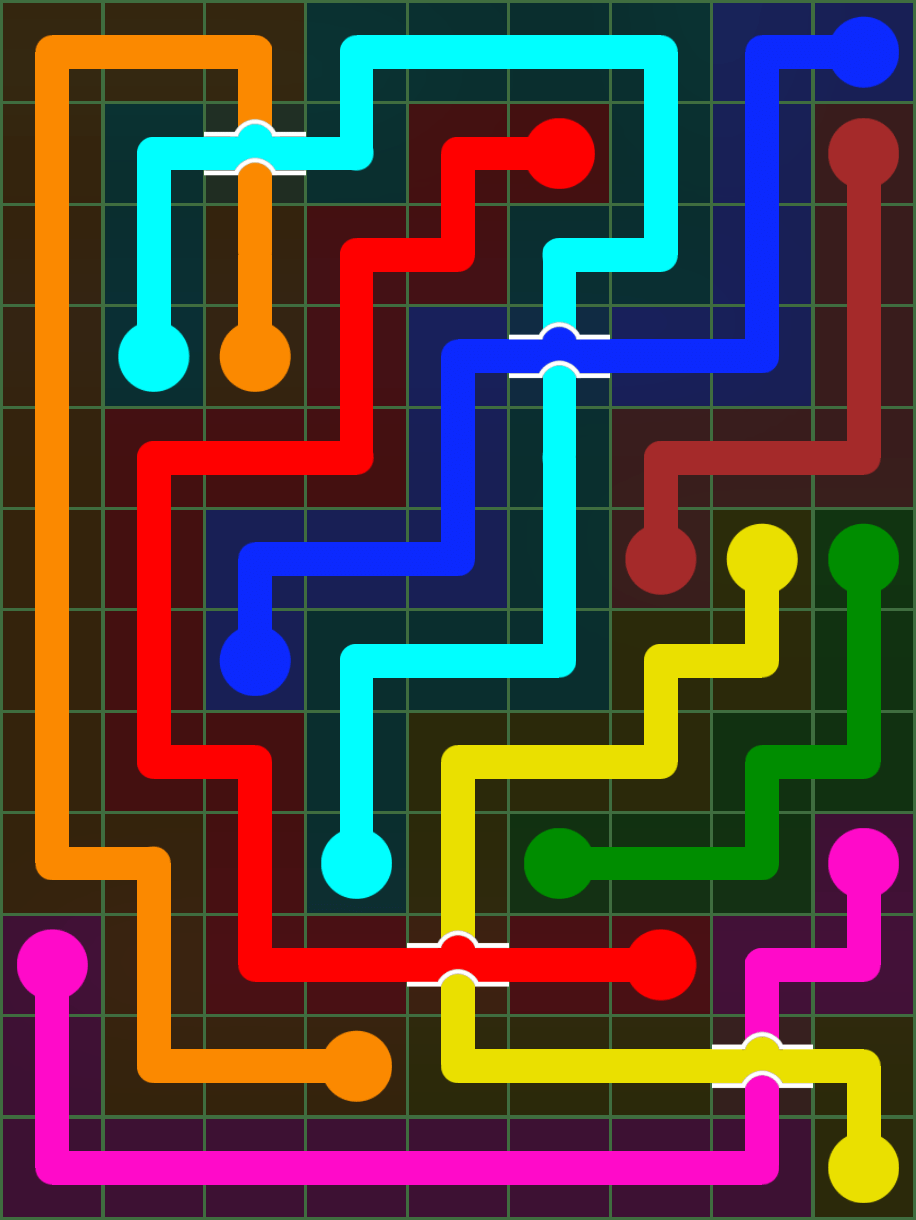 Flow Free 5254 Solution