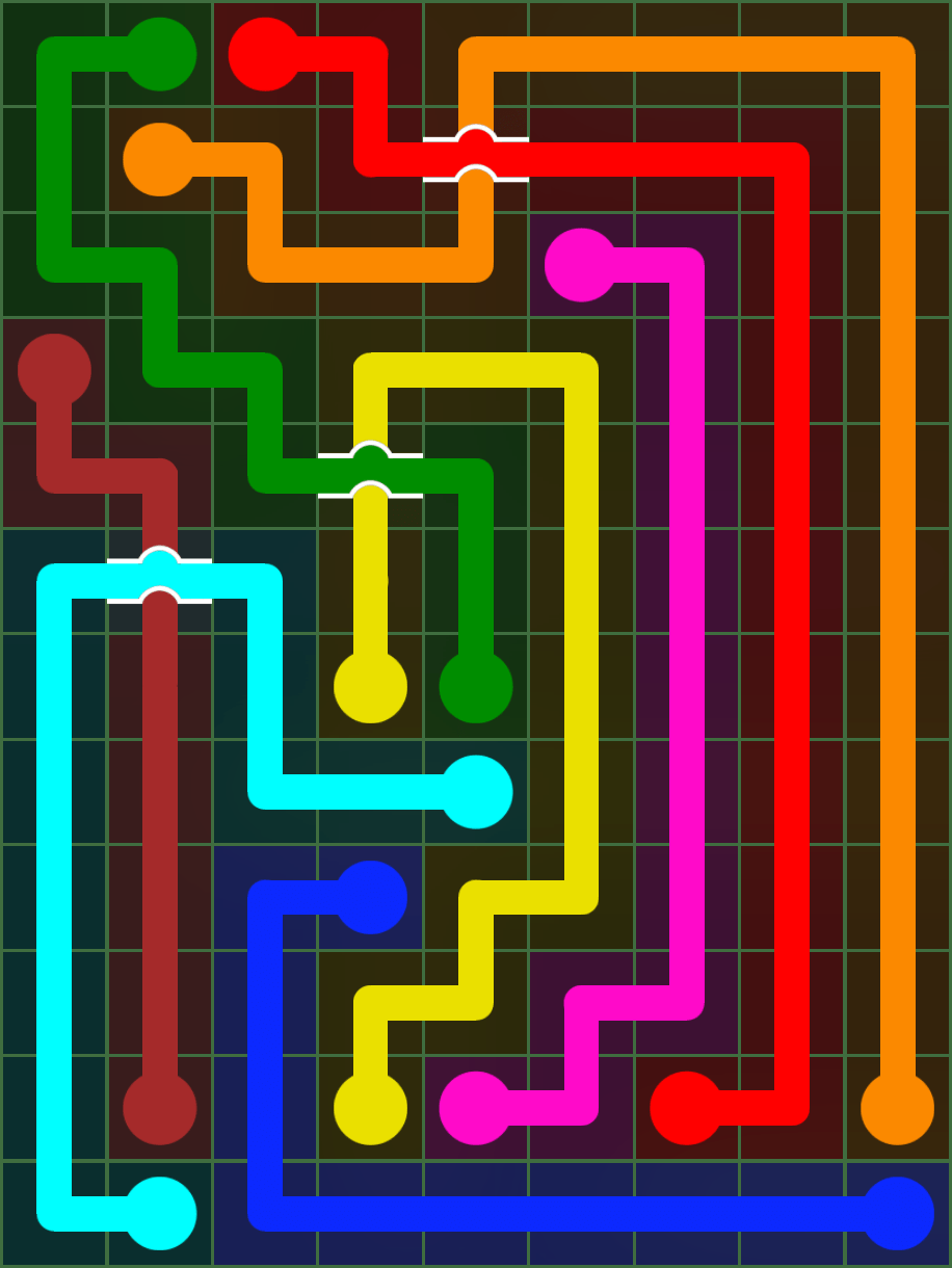 Flow Free 5255 Solution