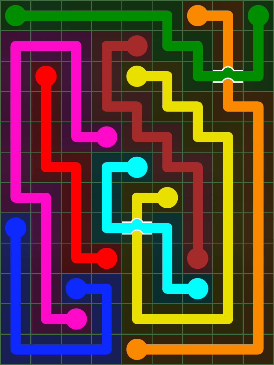 Flow Free 5257 Solution