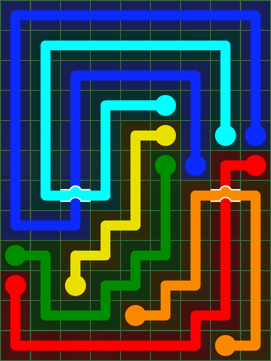 Flow Free 5280 Solution
