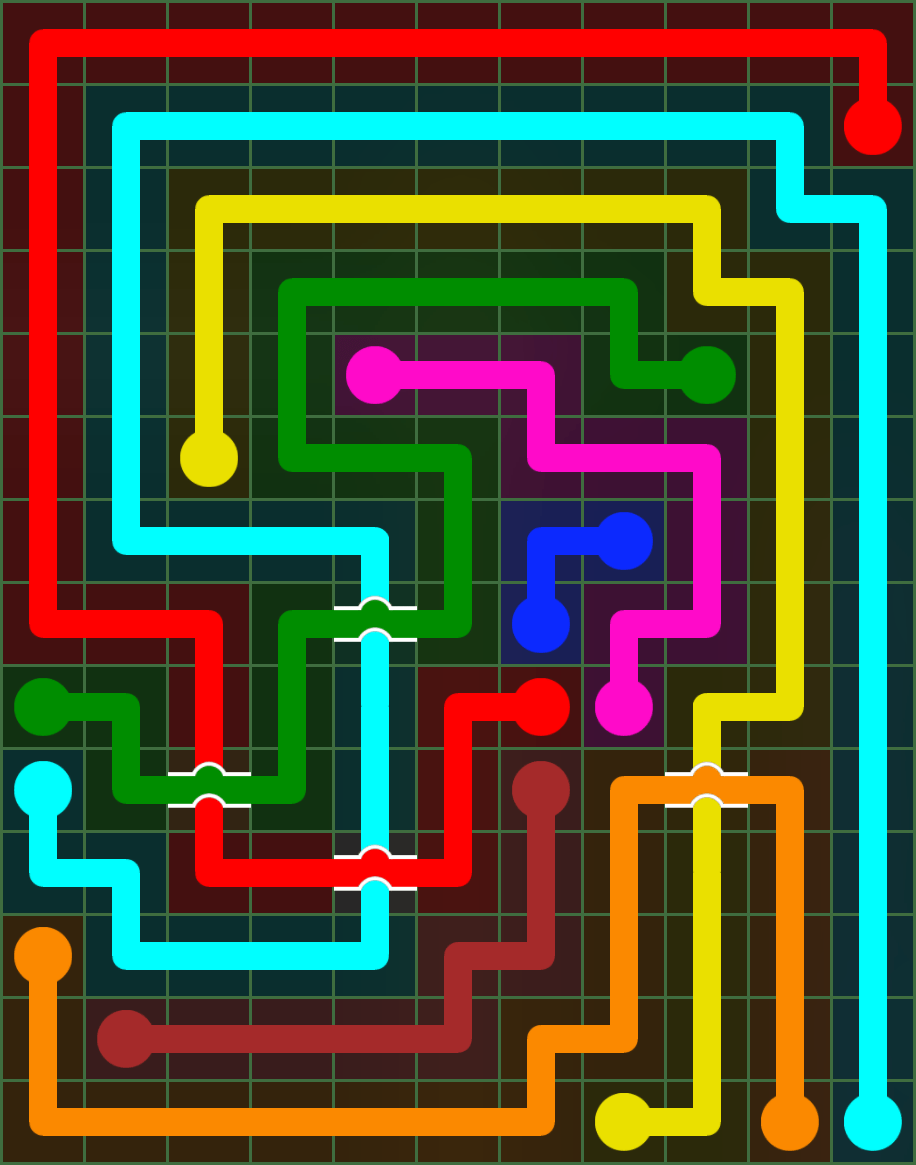 Flow Free 5317 Solution