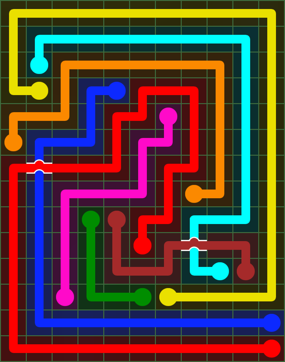 Flow Free 5319 Solution