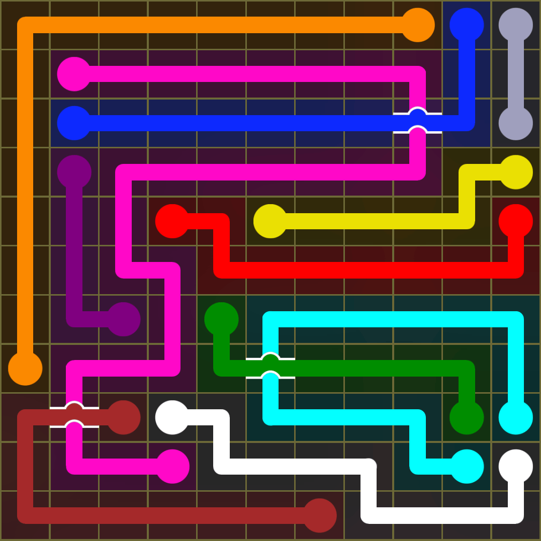 Flow Free 1457 Solution