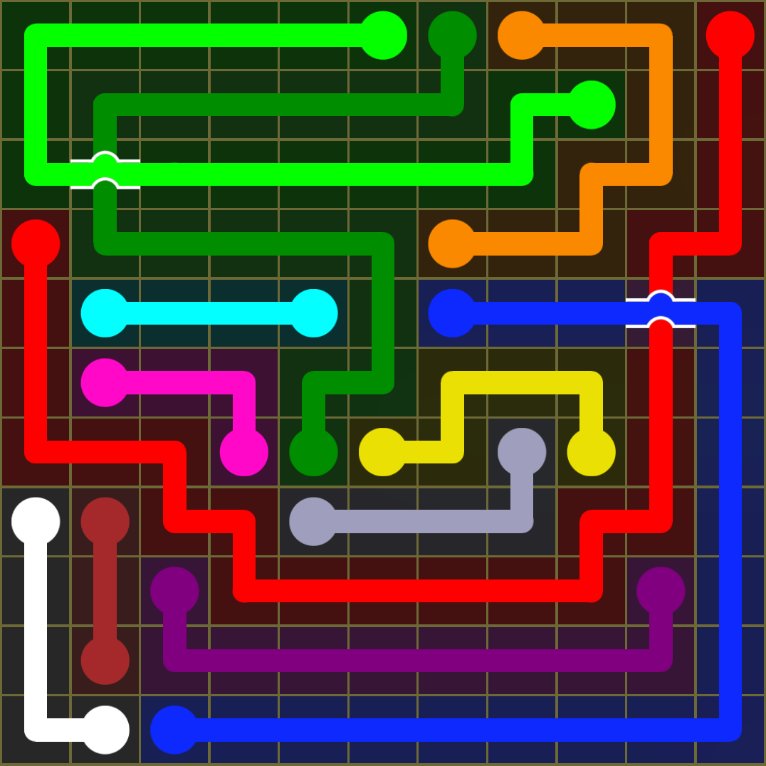 Flow Free 1459 Solution