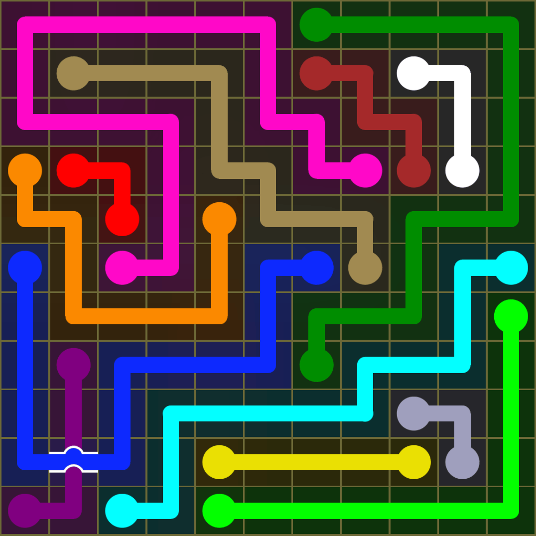 Flow Free 1469 Solution