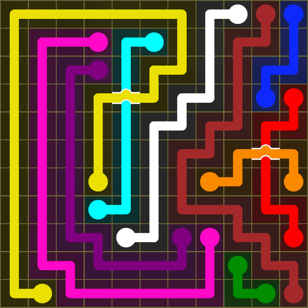 Flow Free 1372 Solution