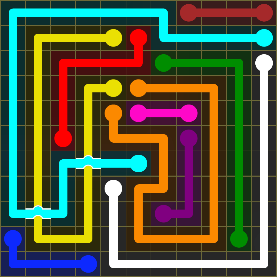 Flow Free 1381 Solution
