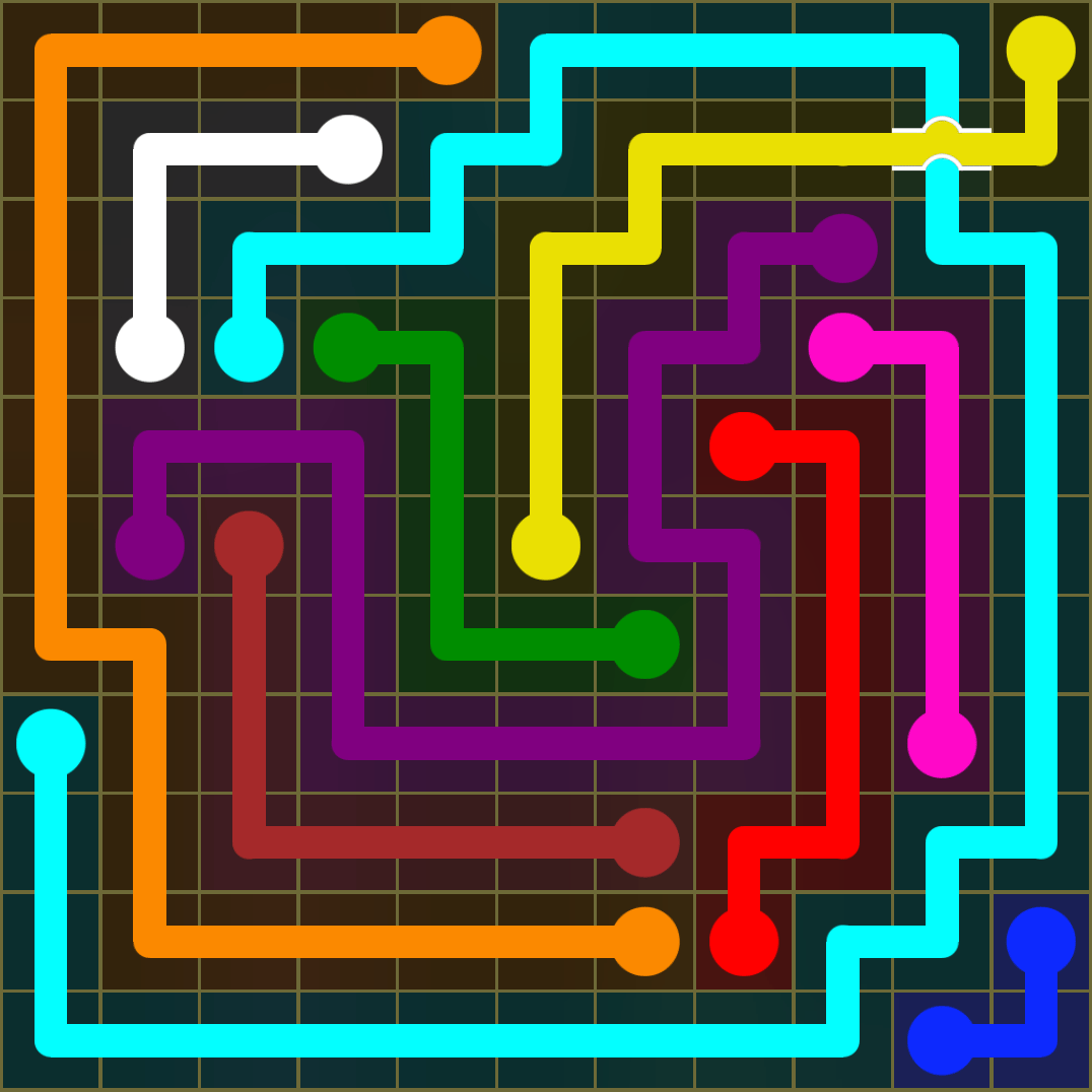 Flow Free 1384 Solution