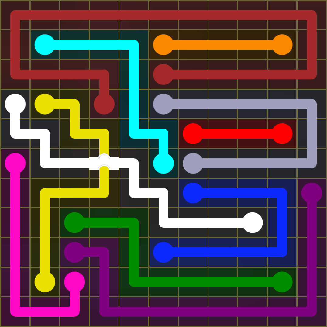 Flow Free 1389 Solution