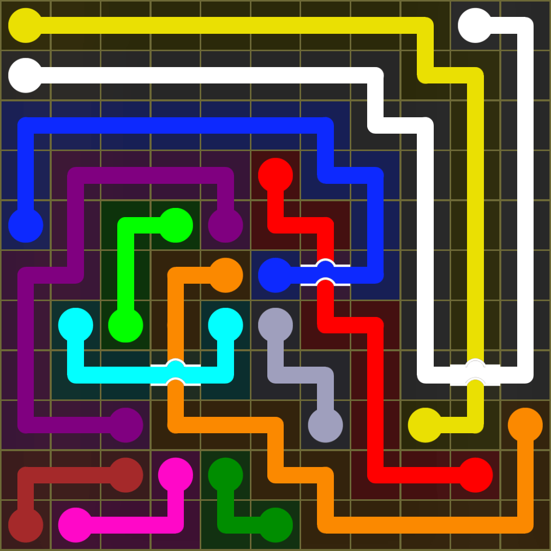 Flow Free 1392 Solution