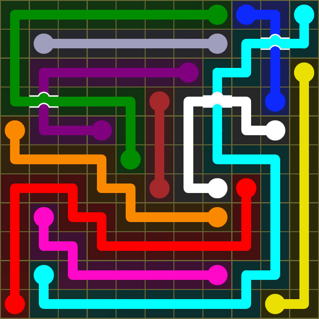 Flow Free 1393 Solution